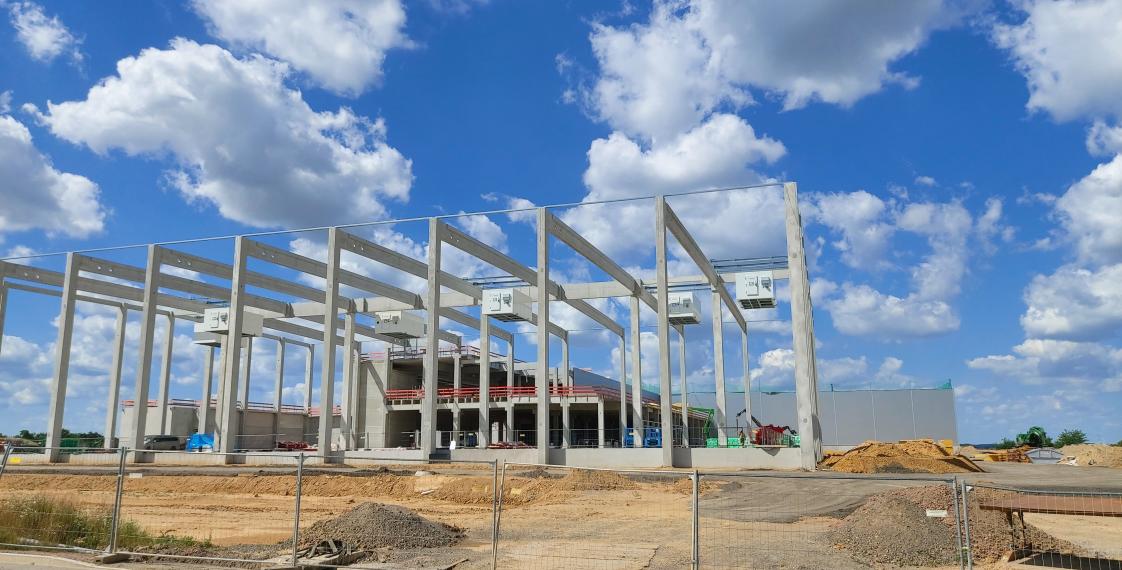 Modernes Logistikzentrum für Transgourmet