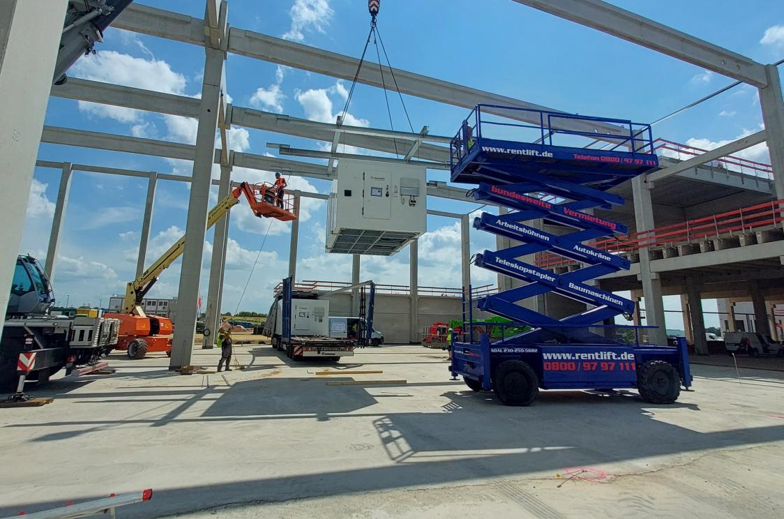 Modernes Logistikzentrum für Transgourmet